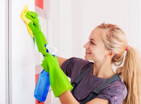 Carpet cleaning appointment and service booking preparation