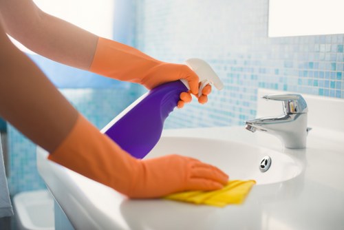 Quick first-response stain treatment in a Charing Cross property