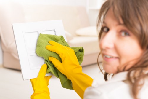 Risk assessment and wet floor control during carpet cleaning