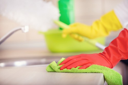 Recycling separation and waste sorting for carpet cleaning materials